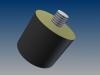 Kratt Maschinenfabrik GmbH - Gummischraubfuss Dm25x20 f�r